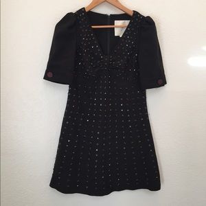 Karta studded mini dress